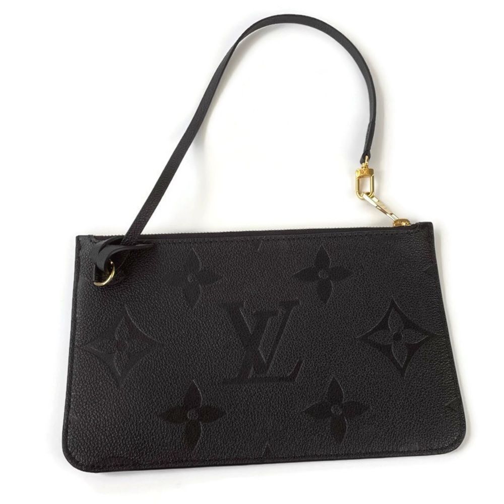 Louis Vuitton LV Neverfull Noir Empreinte Pochette